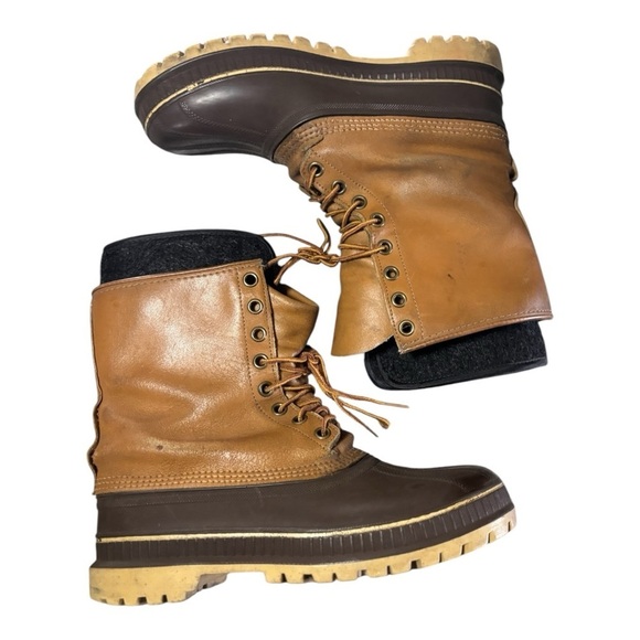 Sorel Men\'s Vintage Duck Boots Lacrosse Lining size 10 Snowboot Waterproof Boot main image 12